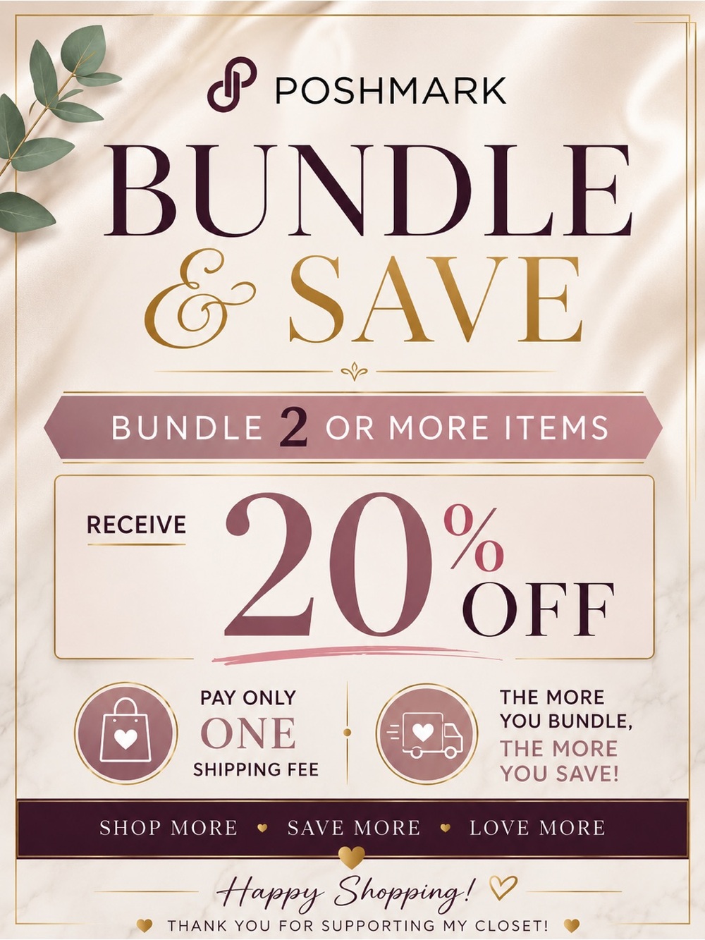 BUNDLE SALE!